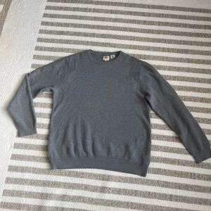 Levi's Men's Classic Gray Crewneck Sweater